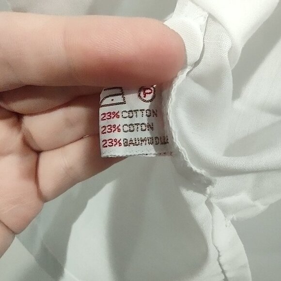 Vintage Tramo Embroidered Short Sleeve Button down Top Size 38 (M) - Picture 7 of 10